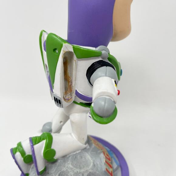 Disney Pixar Bobble Dobbles Toy Story Buzz Lightyear 7" Bobblehead MISSING WINGS - Picture 8 of 9